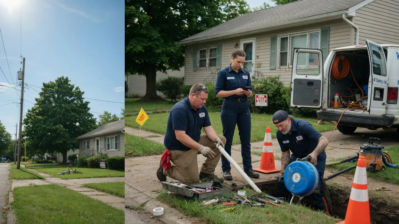 Sewer Line Repair in Houghton Lake Heights, MI near me